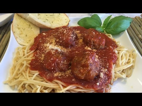 ALBONDIGAS ESTILO ITALIANO EN SALSA MARINARA