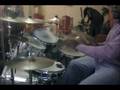 Staff-D hittin licks on the Drums