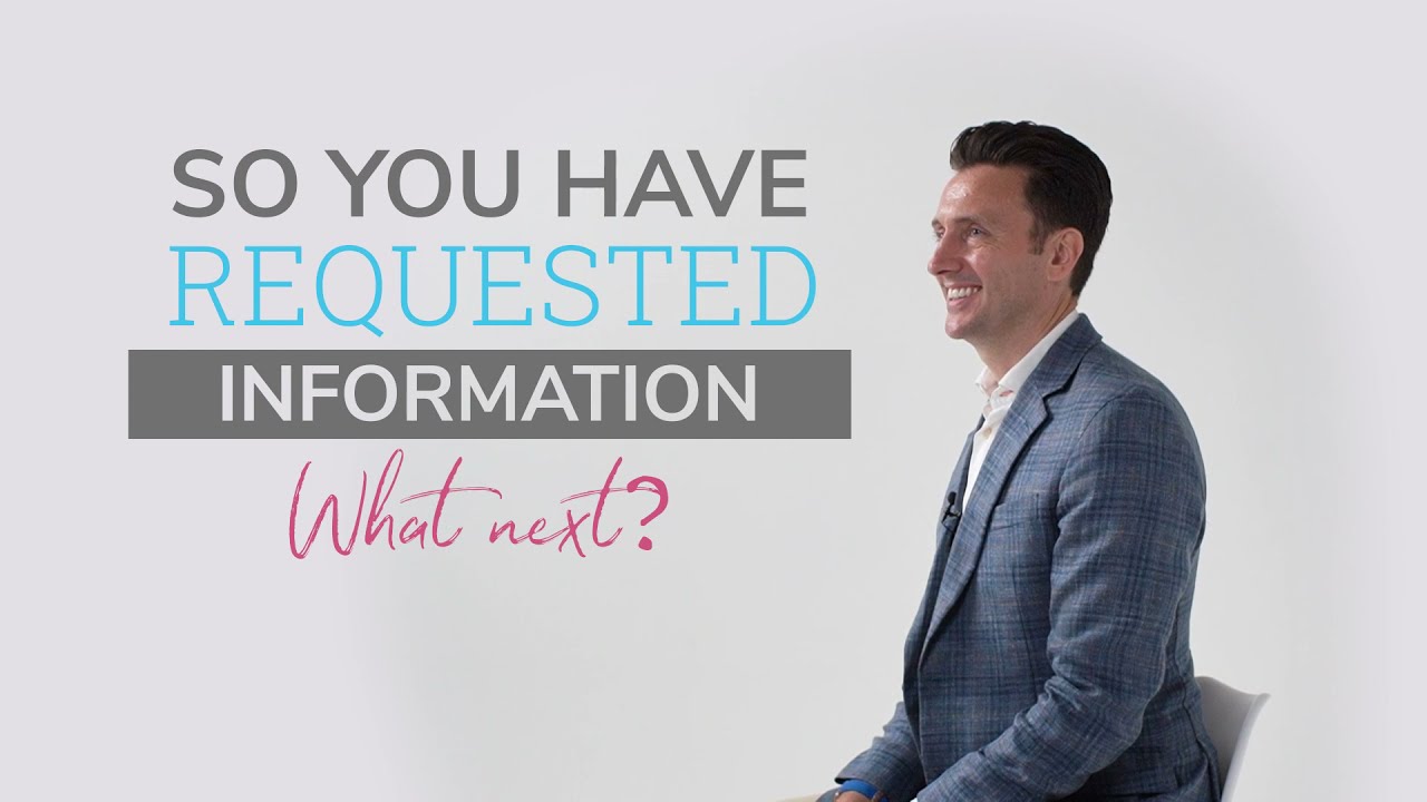 So You Have Requested Information? What's Next? | Property Investment | FW in 60 Seconds