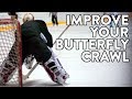 Three Off Ice Drills for Goalies: Better Butterfly Crawl