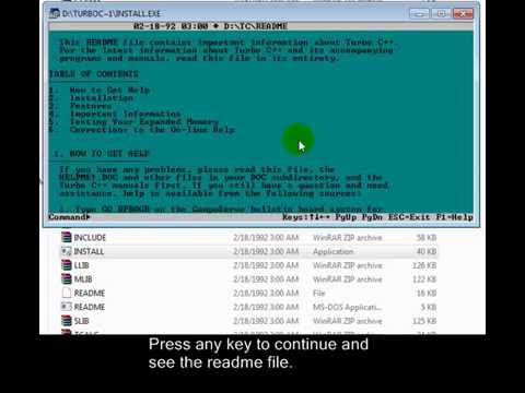 how to set path in turbo c