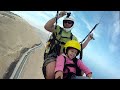 Luna en parapente a los 3 años