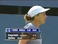 1999 Monica Seles def Jennifer Capriati
