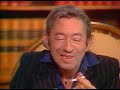 fin septembre 1989 serge gainsbourg est re�u par patrick sabatier pour la premi�re de et si on se disait tout... sur tf1, et, en effet, il ne cache pas grand...