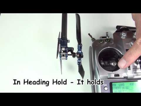 how to adjust gyro rc helicopters