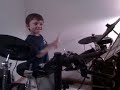 Smokin' Drum Solo by 5 Year Old Drummer