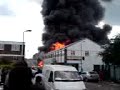 massive warehouse fire in park royal,north west london