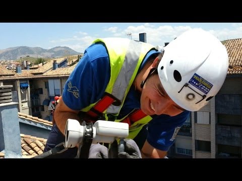 how to fit a twin lnb