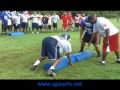 Linemen Going 1-on-1 At FCA Camp At Georgia Southwestern State University 7/13/10