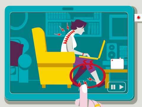 شاهد مقاطع الفيديو لتعرف الطرق الصحية للجلوس خلف الحاسب وكيفية تصليح طريقة جلوسك