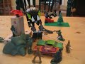 the bionicles and toy dinosaurs are in kahoots to defeat the plastic army men.  will they succeed?