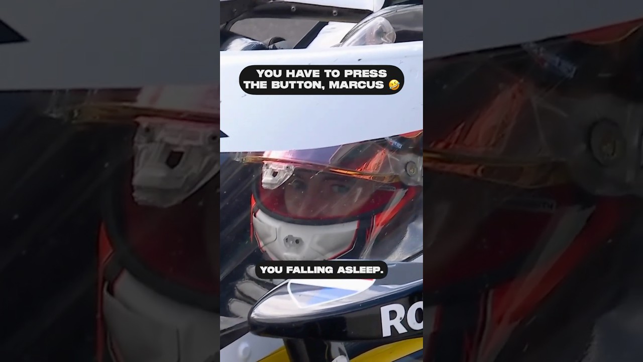 Marcus Armstrong is truly one of a kind 😂 #indycar #racing #indy500