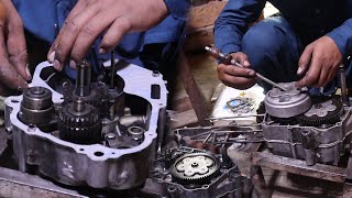 Complete CD70 Engine Fitting | CD70 Engine Restoration | Moawin.pk