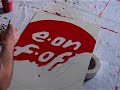 Climate Camp: make an anti-E.On placard