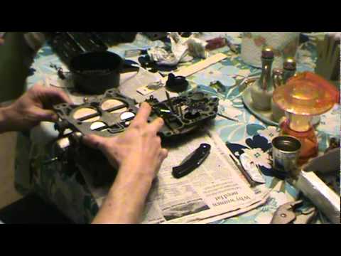 how to rebuild a quadrajet