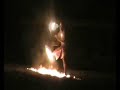 Robinson Crusoe Fire Dance
