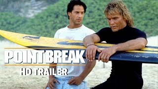 POINT BREAK (1991) Trailer #1 - Patrick Swayze - K