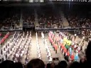 Finale of the Military Tattoo in Edinburgh, Scotland