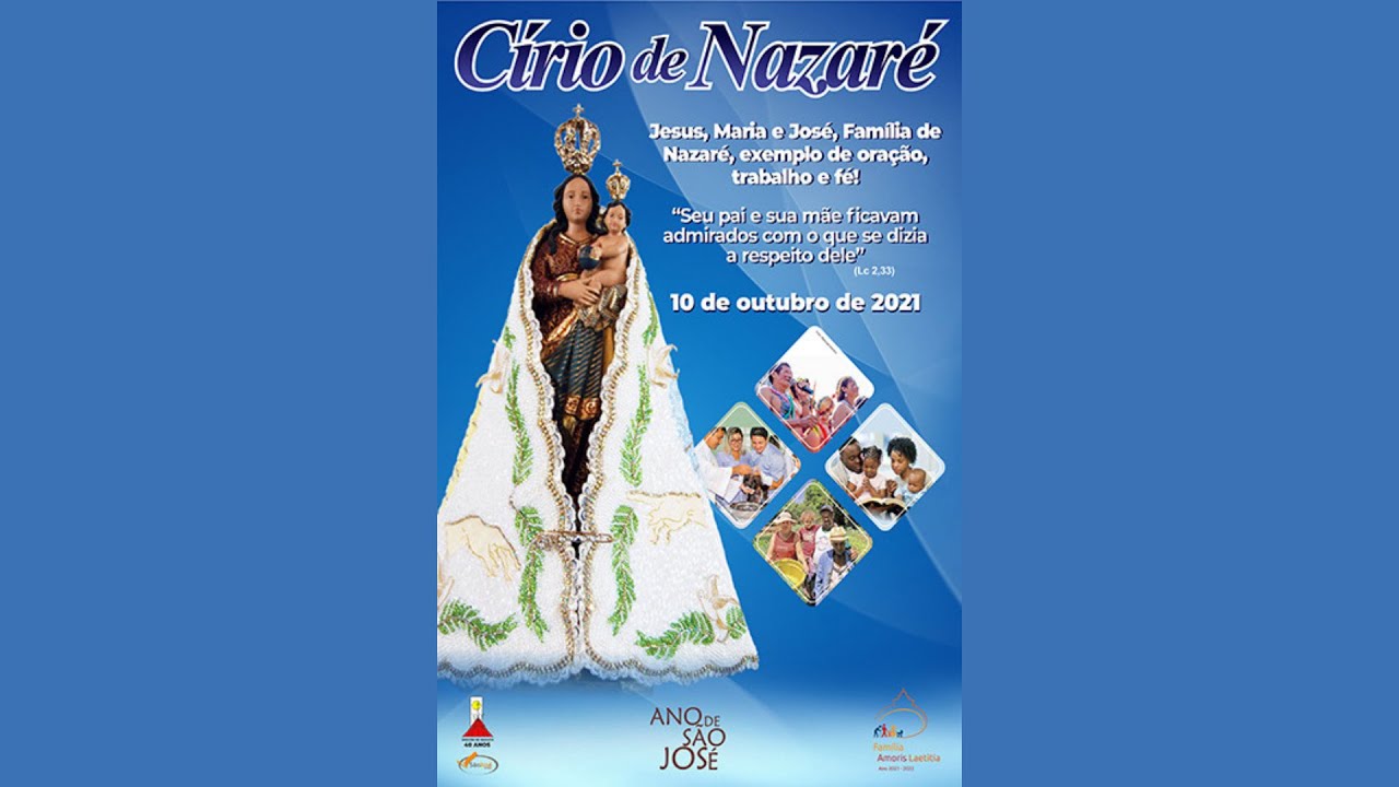 Lançamento Cartaz Círio 2021 - Notícias da Diocese  - Rede Vida e TV Nazaré - Macapá