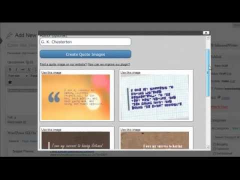 how to quote in wordpress