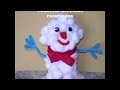 Reciclaje:  Muñeco de nieve con material reciclado