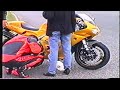 Triumph Daytona Crashing Triumph Daytona Crashing