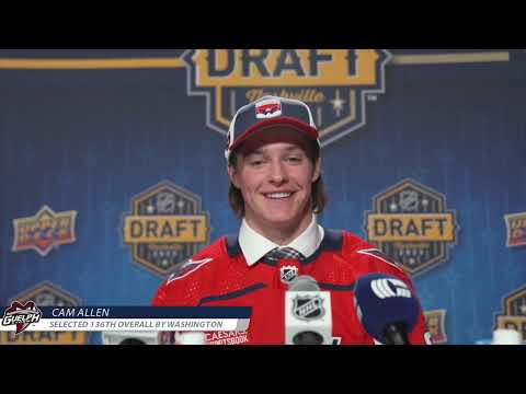 2023 #NHLDraft Availability: Cam Allen - 136th Overall - Washington Capitals