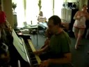Playing piano