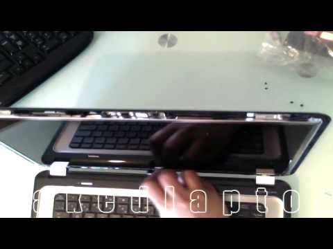 how to open hp g series laptop