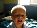 Alex singing his ABC\