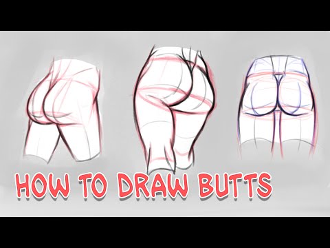 video-linktoworks-How to Draw Butts ( female ) - YouTube