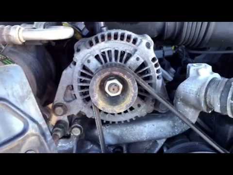 how to replace an alternator on a jeep cherokee