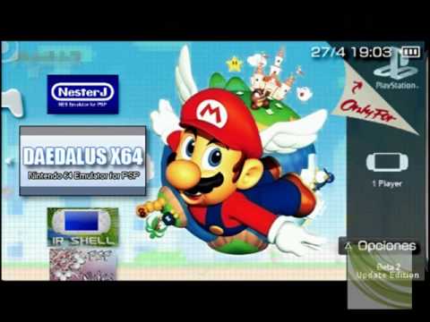 descargar emulador nintendo 64 para psp