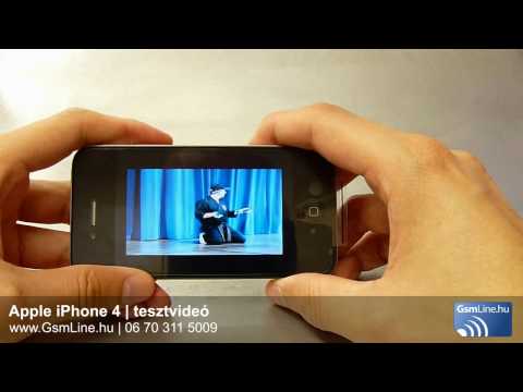 Apple iPhone 4 16GB - Vodafone teszt vide�