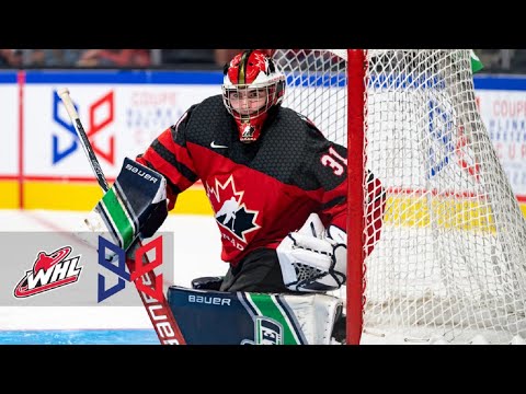Scott Ratzlaff 2022 Hlinka Gretzky Cup Team Canada Highlights