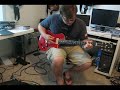 1997 Gibson blueshawk demo for those curious about how it sounds. The pickups are stock Blues-90's, which are updated versions of the legendary P-90's. Fender Vibrolux re-issue amp and various effects as annotated.