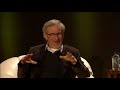 filmmaker steven spielberg in conversation with actor amitabh bachchan. part 1.