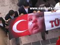 urfada ter�r� telin mitingi