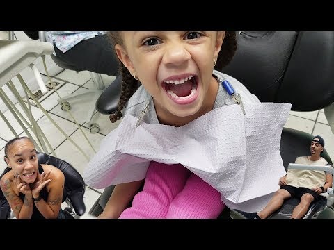 Family Visit to the Dentist for Kids Teeth Cleaning | Imanis Family Fun World_Best videos: Dentist