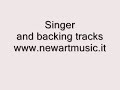 Cantante e backing tracks Cantante e backing tracks