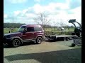 Loading a Fordson Majoor with SsangYong Loading a Fordson Majoor with SsangYong