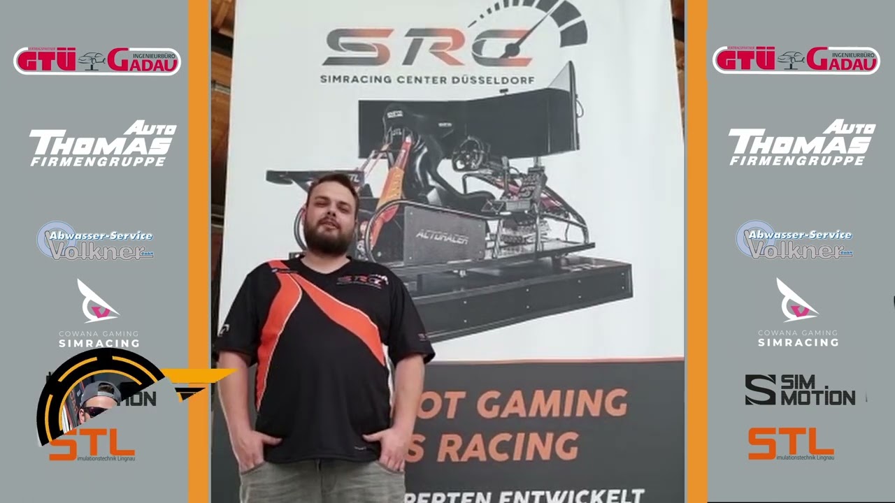 ABA eSports Masters Fahrervorstellung  Fabian Schmitz Team Simracing Klesper