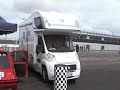 Trailer Renault 5 gt turbo 450 hp Gianni santi 11.1@132mph at santa Pod Raceway