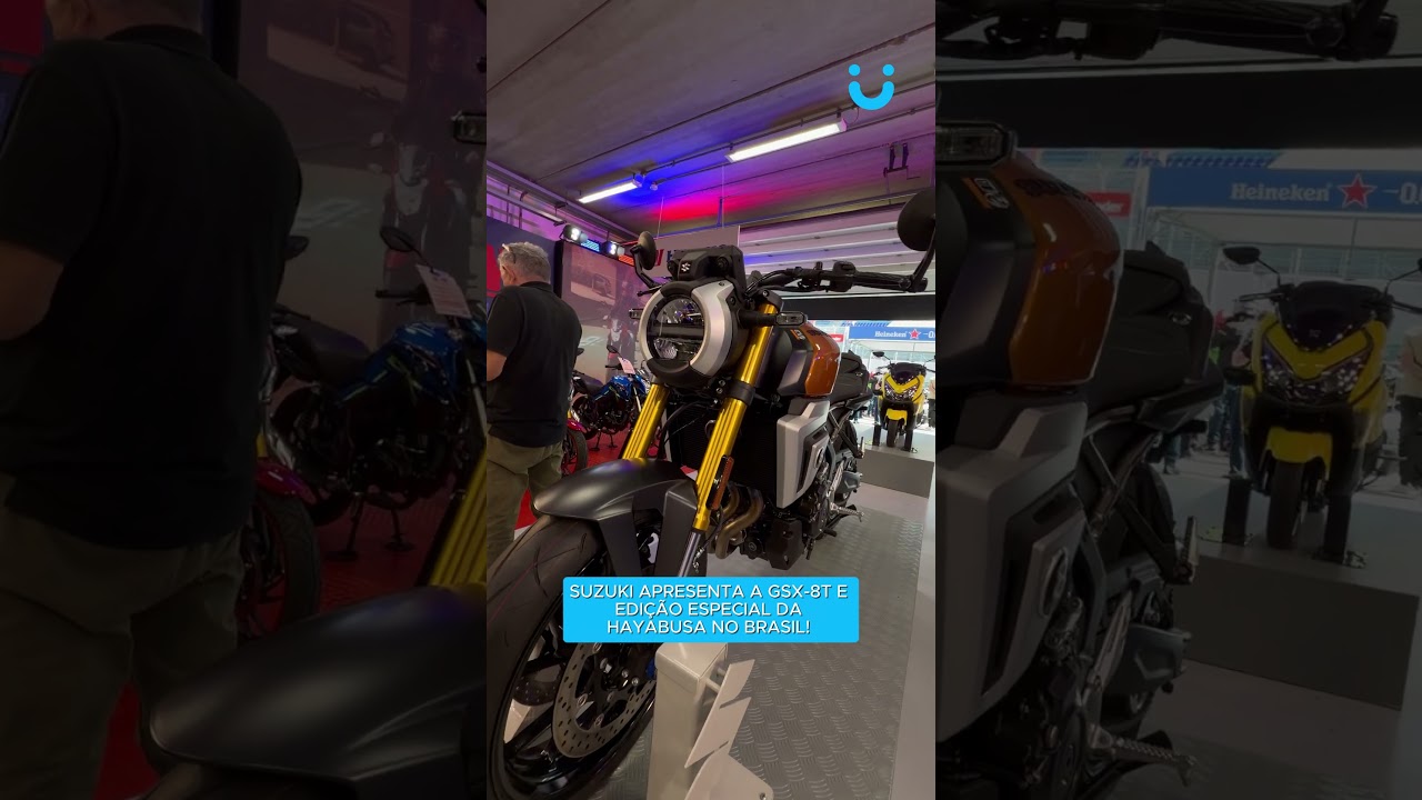 SUZUKI APRESENTA A GSX-8T E EDIÇÃO ESPECIAL DA HAYABUSA NO BRASIL! 🤩