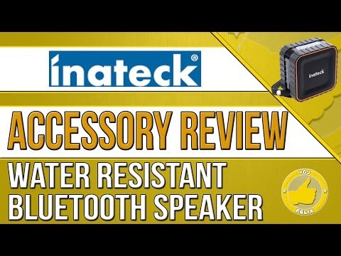 Inateck Bluetooth Speaker (Samsung Galaxy S5, Nexus 7, iphone, ipad)