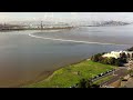 Video of (what's left of) the tsunami wave hitting Emeryville: http://t.co/opI24RS
