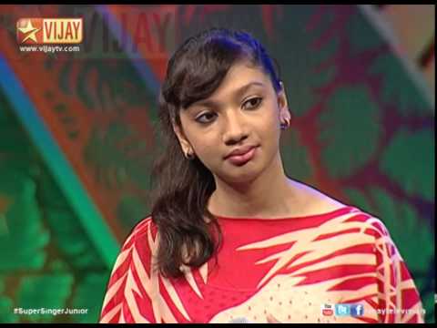 Super Singer Junior - Neeya Naana Round | Shradha VS Aiswarya