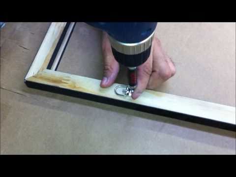 how to attach picture wire