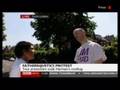 bbc news clip of Harmen rooftop protest