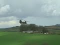 CH-47 Chinook Doing a low pass in front of our Flight Patch.